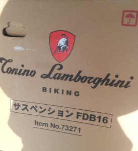 Lamborghini bicycle card points