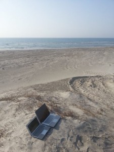 Mac at sea